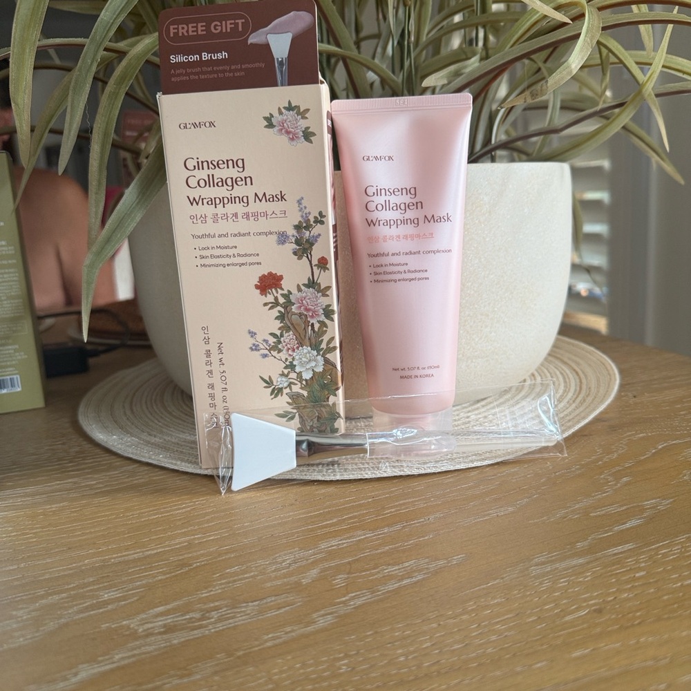glamfoxx Ginseng Collagen Wrapping Mask - Cream